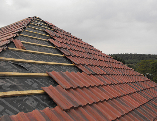 Liberty Contractors roofing project 1